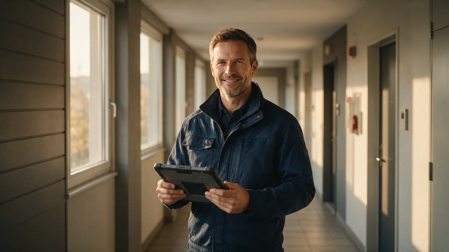 Technicien SEContrôles sur le terrain